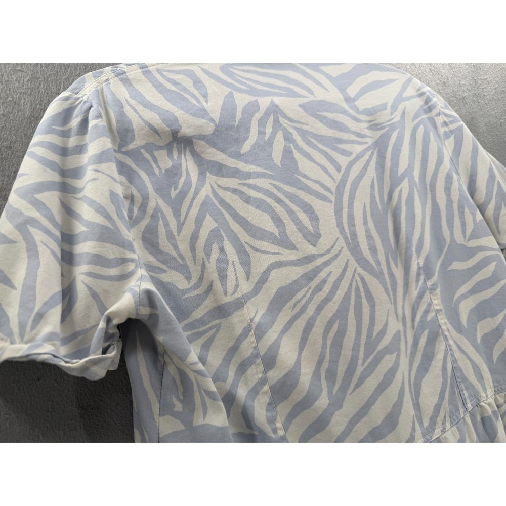 Billabong Heads‎ Up Romper Womens L Blue Resort Coastal Vacation Utility Safari - Picture 7 of 14